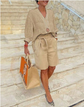 đ Ensemble Femme Coton & Lin â ĂlĂ©gance DĂ©contractĂ©e & Confort Naturel