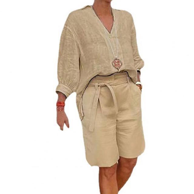 đ Ensemble Femme Coton & Lin â ĂlĂ©gance DĂ©contractĂ©e & Confort Naturel