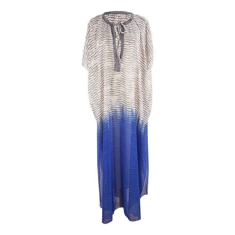 🌴 Robe Longue de Plage Transparente – Léger, Élégant & Bohème