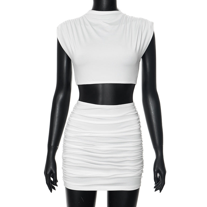 🤍 Ensemble Casual Blanc d'Été – Élégance Urbaine & Simplicité Raffinée