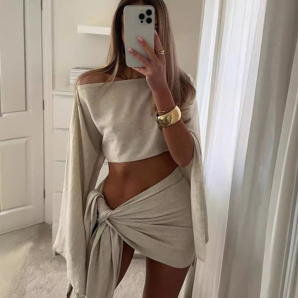 ☀️ Ensemble d'Été Protection Solaire – Léger, Chic & Parfait pour les Vacances