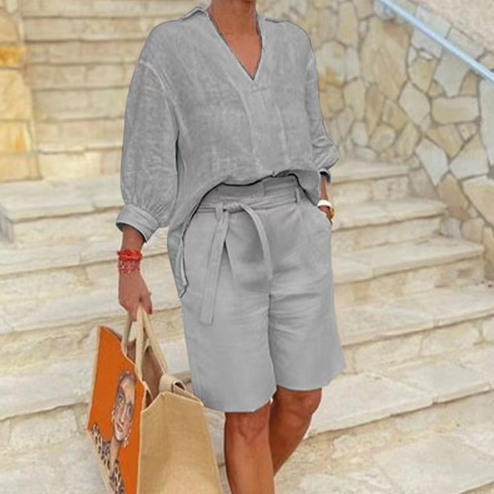đ Ensemble Femme Coton & Lin â ĂlĂ©gance DĂ©contractĂ©e & Confort Naturel