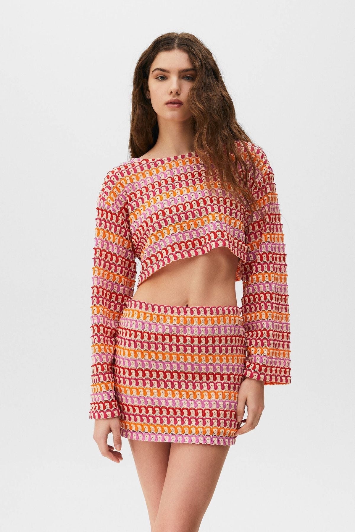 Ensemble Dentelle Taille Découverte – Élégance Audacieuse & Vibe Street Chic