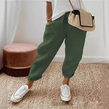 Pantalon Lin Respirant Chic
